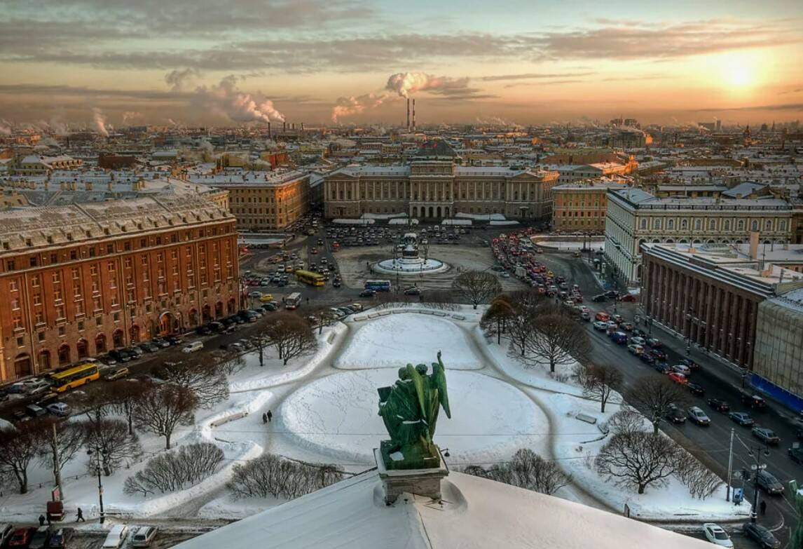 Красивые Фото Питера В Феврале Марте