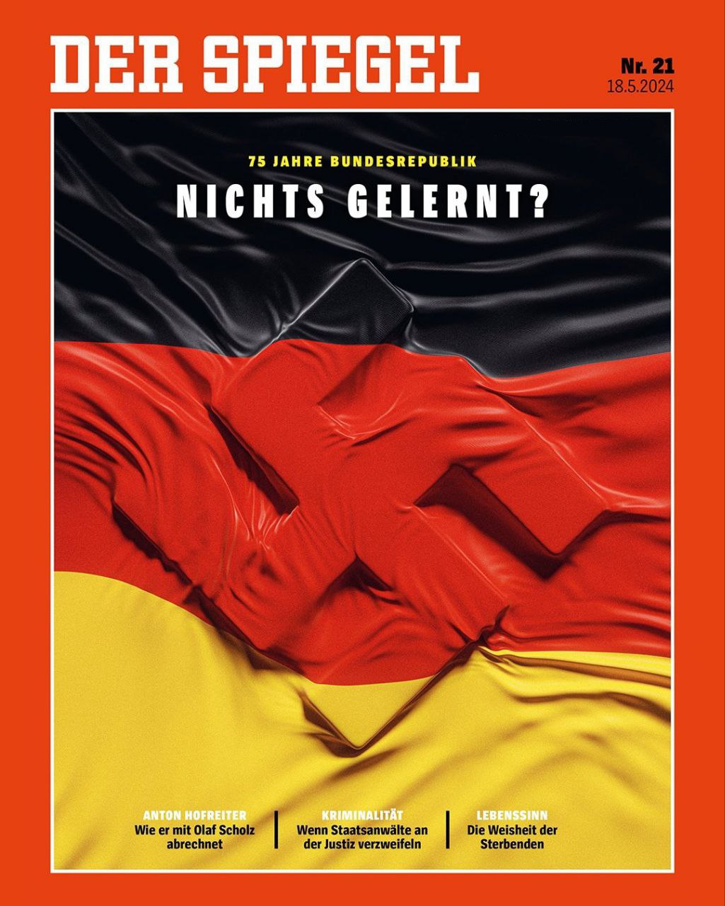 Выпуск немецкого Der Spiegel. 
