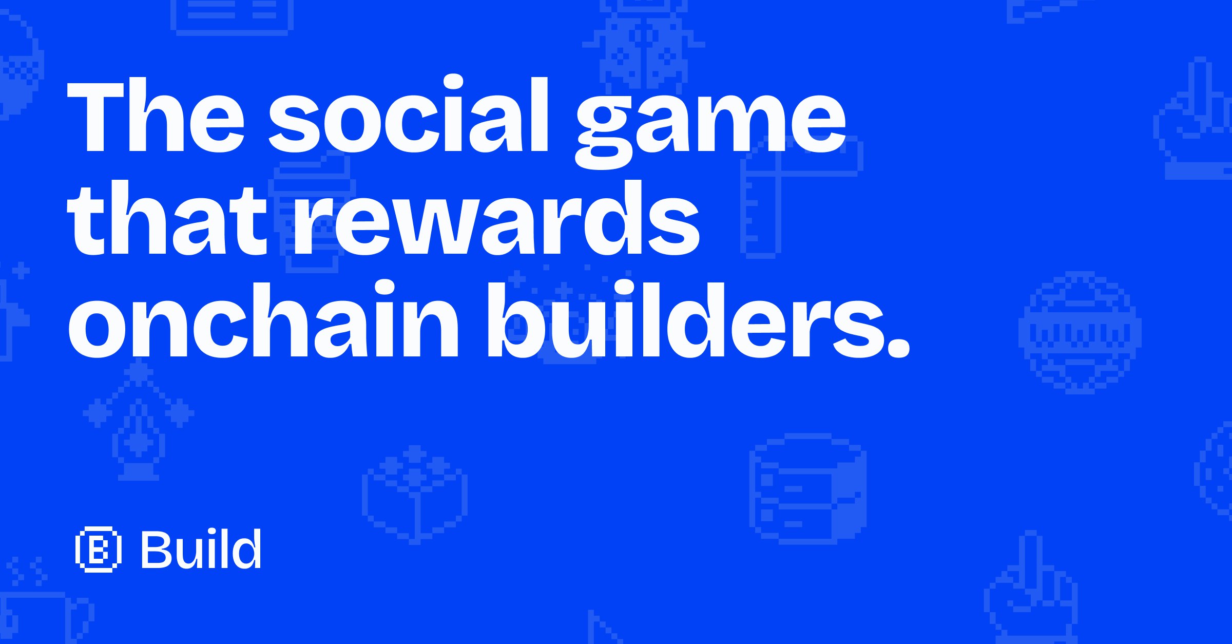 Built rewards. Built rewards